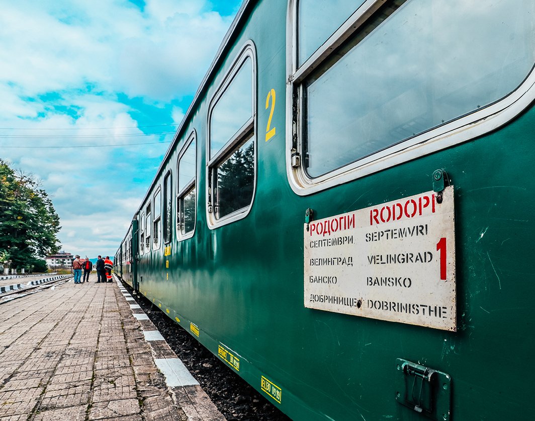 Rhodope narrow railway train. Timetable, tickets, prices